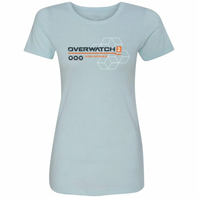 Women LGM Overwatch 2 Heroes Women's Blue T-Shirt