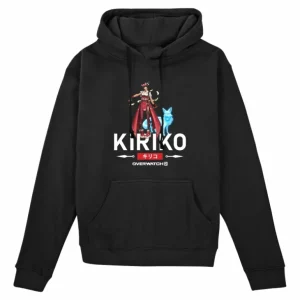 LGM Overwatch 2 Kiriko Black Pullover Hoodie