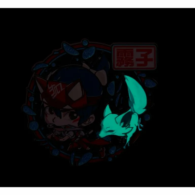 Blizzard Overwatch 2 Kiriko Glow-in-the-Dark Collector's Edition Pin