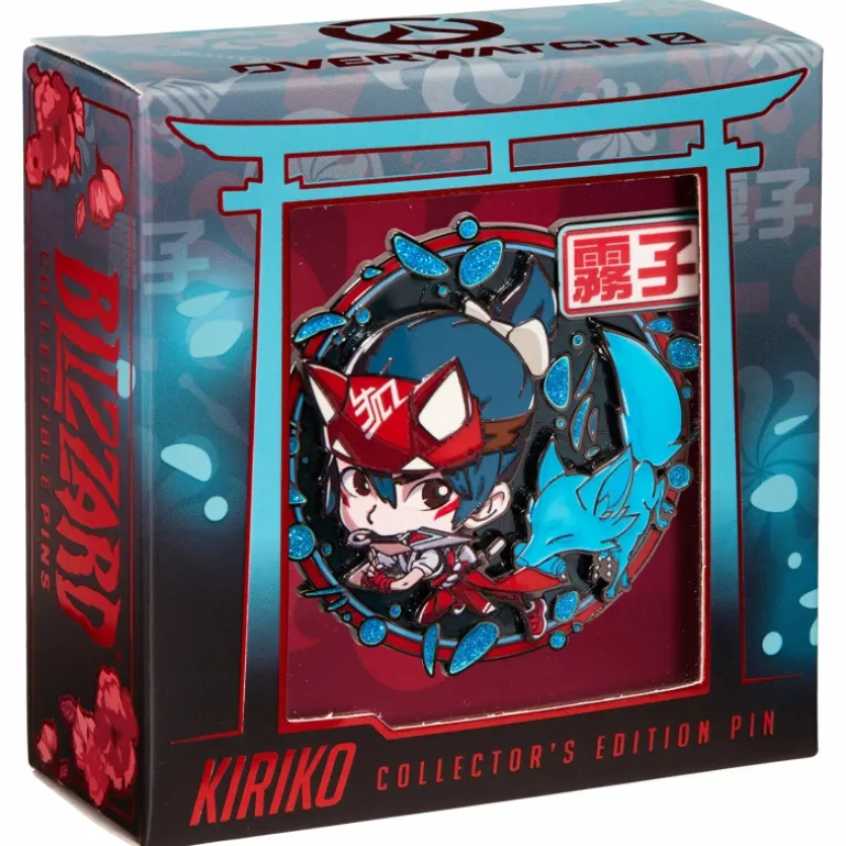 Blizzard Overwatch 2 Kiriko Glow-in-the-Dark Collector's Edition Pin