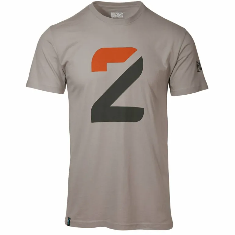 Fanatics Overwatch 2 Logo Beige T-Shirt