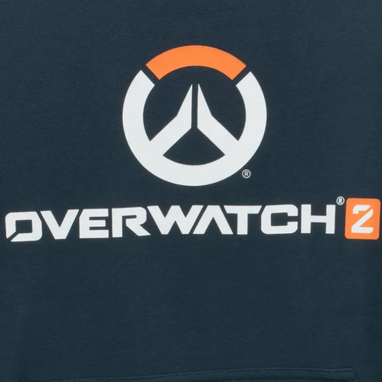 Fortune Fashion Overwatch 2 Logo Grey Crewneck Sweatshirt