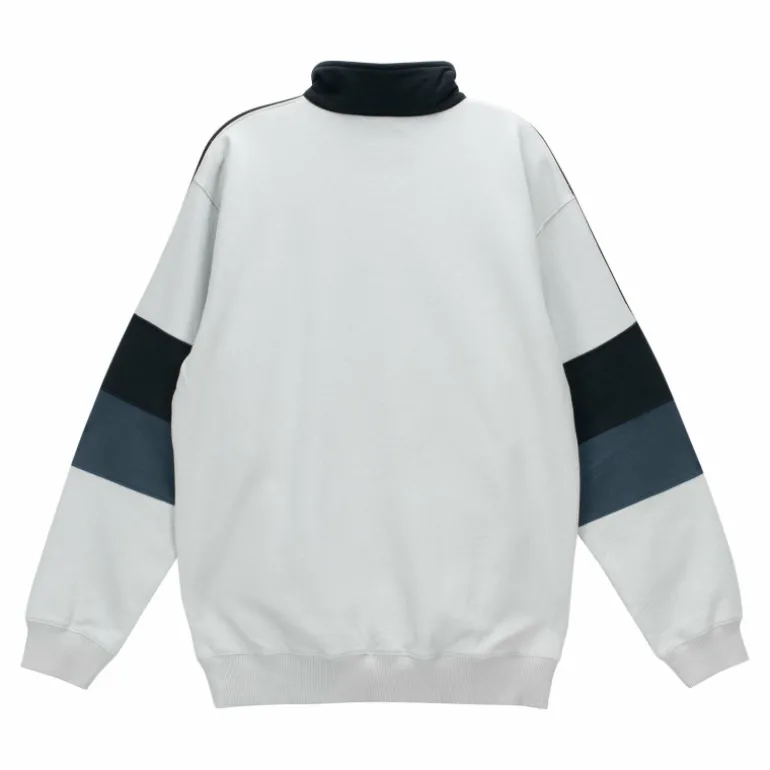 Fortune Fashion Overwatch 2 Logo Grey Quarter-Zip Sweatshirt
