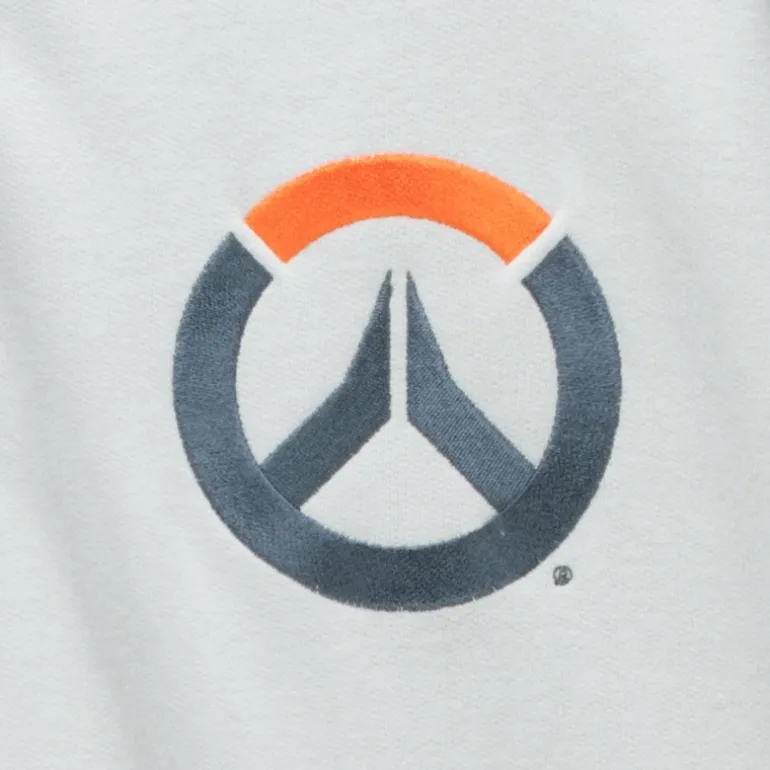 Fortune Fashion Overwatch 2 Logo Grey Quarter-Zip Sweatshirt