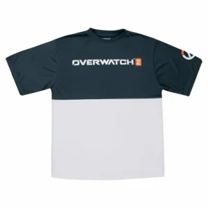 Fortune Fashion Overwatch 2 Logo White Colorblock T-Shirt