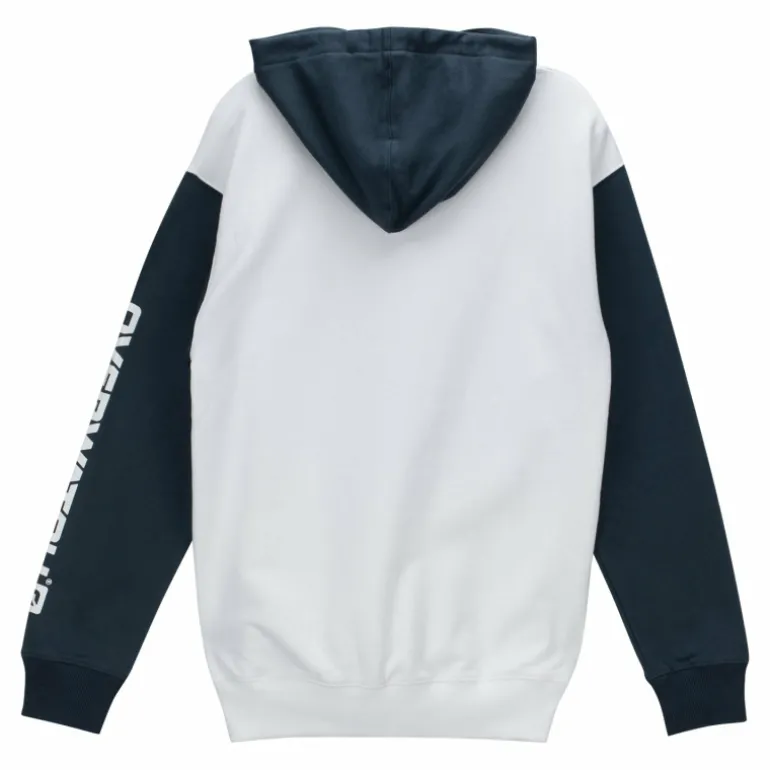 Fortune Fashion Overwatch 2 Logo White Colorblock Pullover Hoodie
