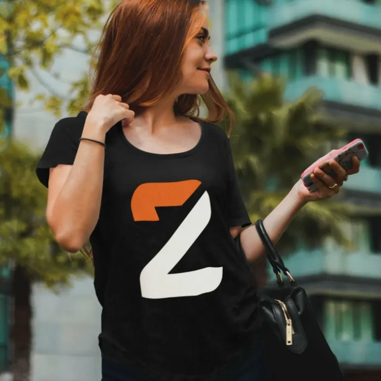 Women Fanatics Overwatch 2 Logo Women's Black T-Shirt