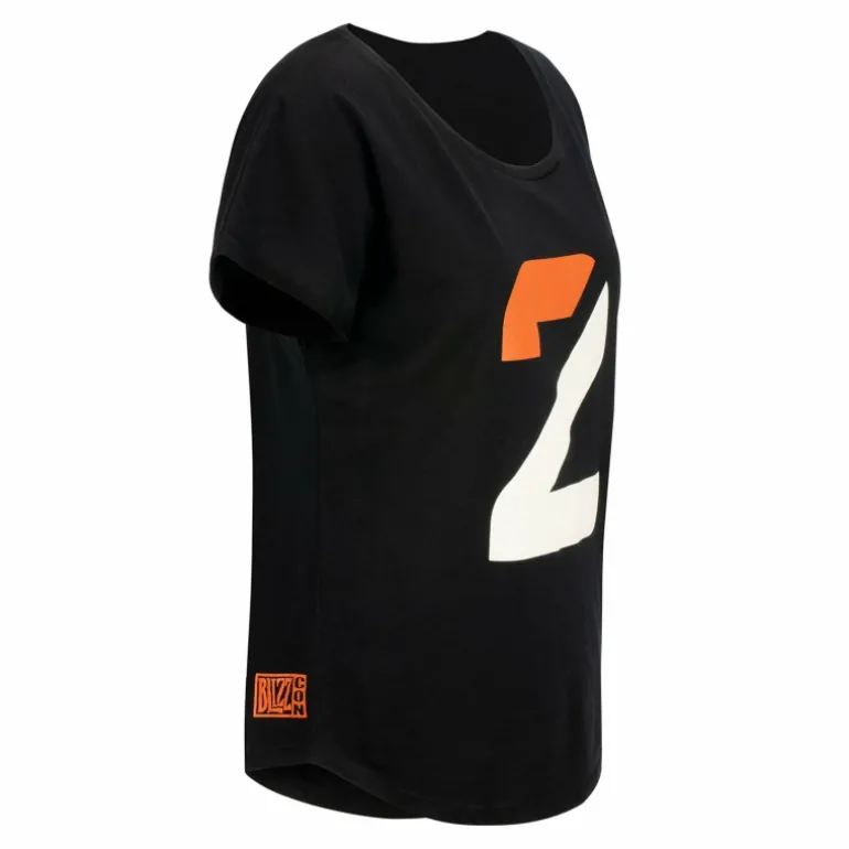 Women Fanatics Overwatch 2 Logo Women's Black T-Shirt