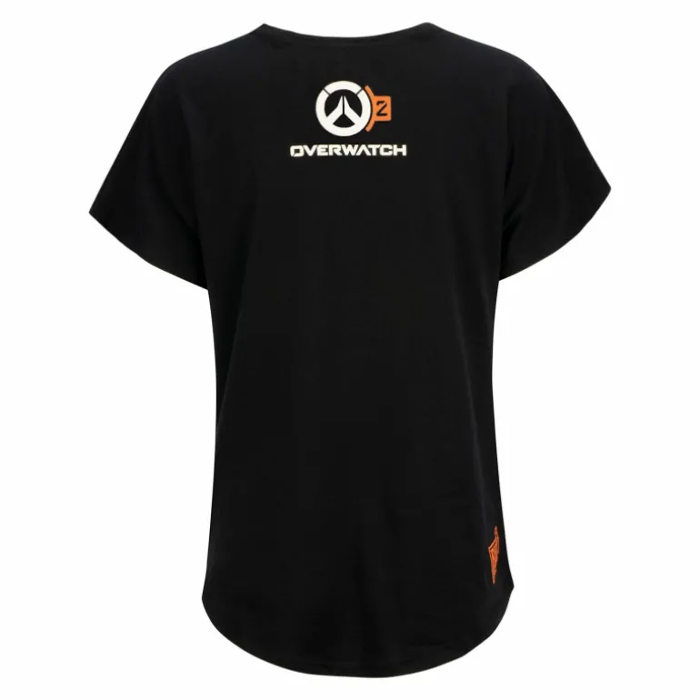 Women Fanatics Overwatch 2 Logo Women's Black T-Shirt
