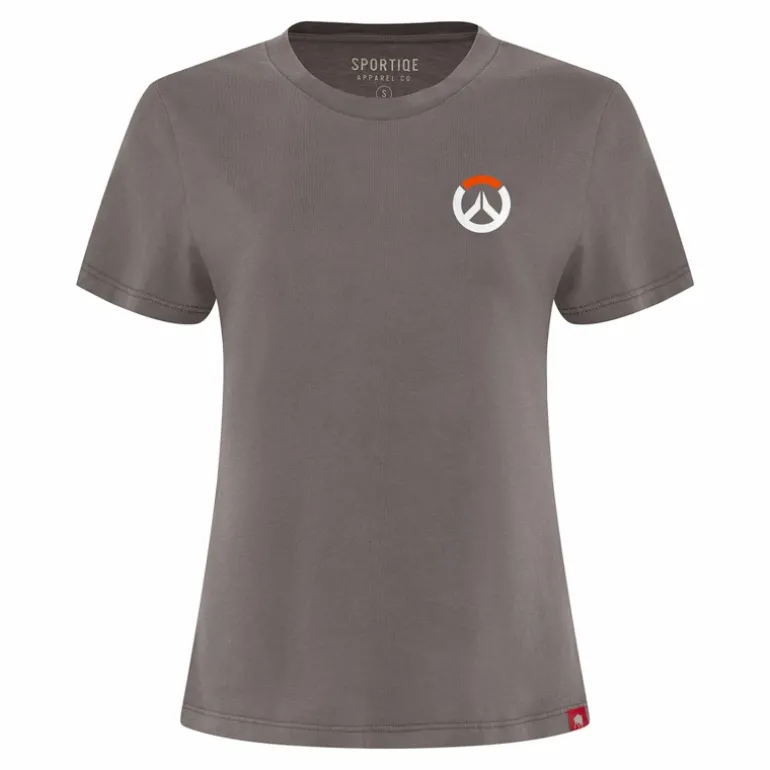 Women Sportiqe Overwatch 2 Logo Women's Grey T-Shirt