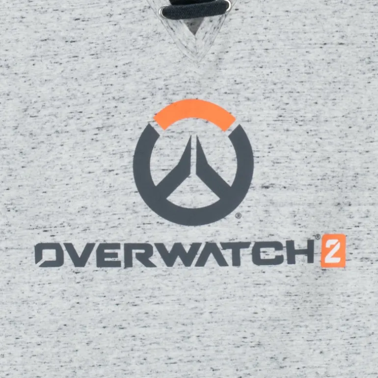 Women Fortune Fashion Overwatch 2 Logo Women's Grey T-Shirt