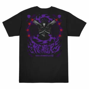 Outerstuff Overwatch 2 Reaper Death Blossom Black T-Shirt