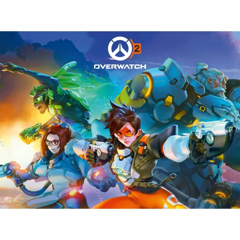 Cenega Overwatch 2 Rio 1000 Piece Puzzle and Poster