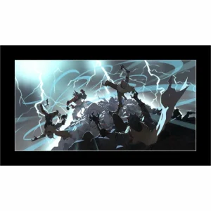 Jondo Overwatch 2 The Reckoning 12x24" Matted Art Print