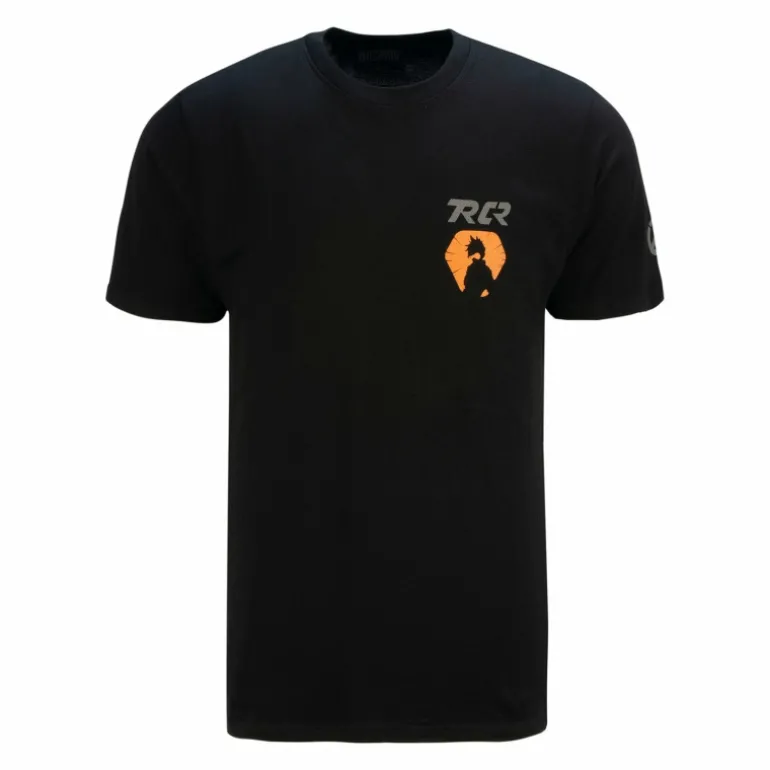 Difuzed Overwatch 2 Tracer Black Oversize T-Shirt