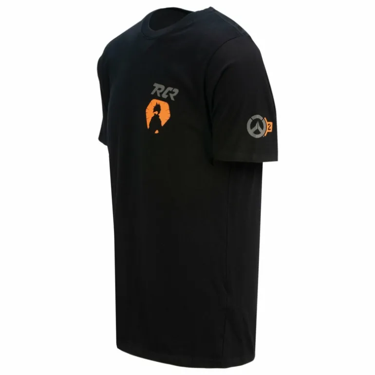 Difuzed Overwatch 2 Tracer Black Oversize T-Shirt