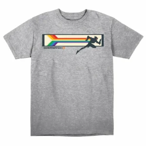 LGM Overwatch 2 Tracer Pride Grey T-Shirt