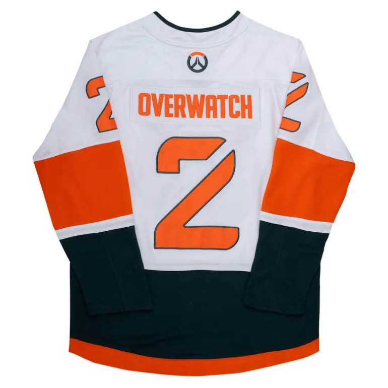 Thunderwear Overwatch 2 White Hockey Jersey