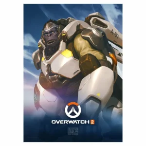 Stickers and Posters Overwatch 2 Winston BlizzCon 11.7x16.5" Poster