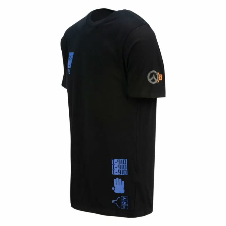 Difuzed Overwatch 2 Winston Minimal Black T-Shirt