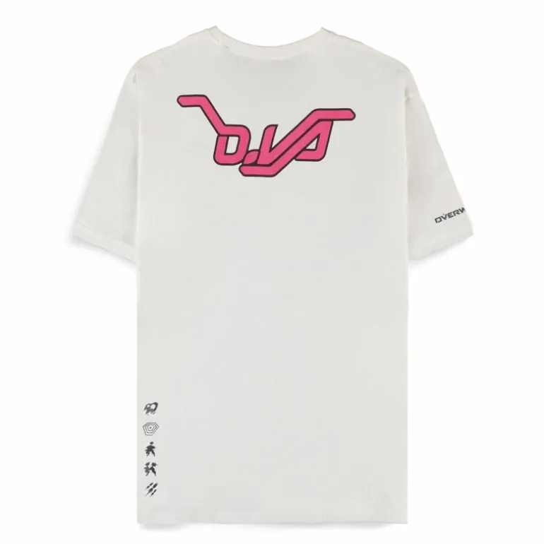 Difuzed Overwatch D.Va Fusion Cannons White T-Shirt
