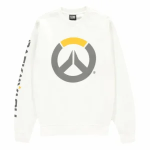 Difuzed Overwatch Logo White Crewneck Sweatshirt