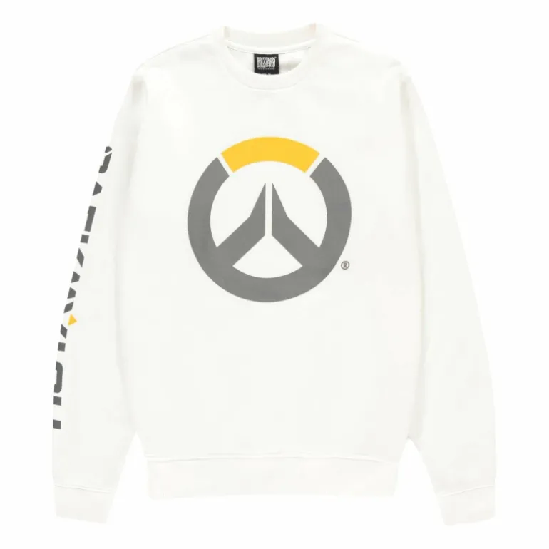 Difuzed Overwatch Logo White Crewneck Sweatshirt