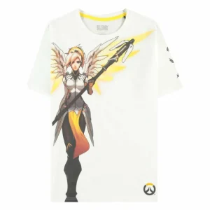 Difuzed Overwatch Mercy Guardian White T-Shirt