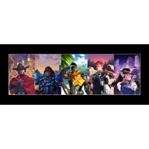 Jondo Overwatch New Blood Comic Cover 8x26" Matted Art Print