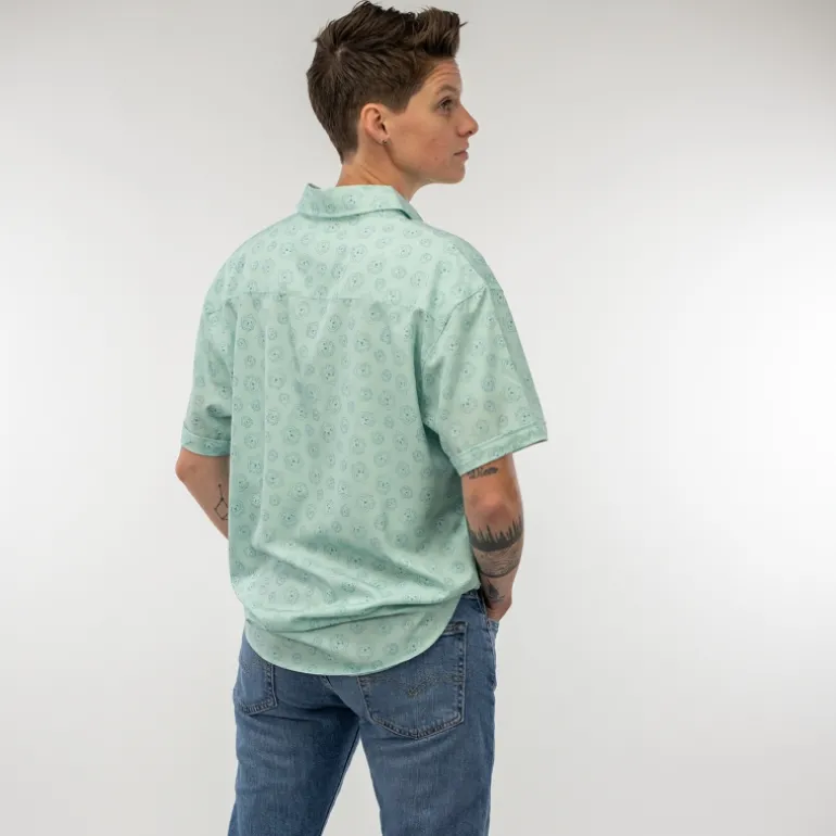 Thunderwear Overwatch Pachimari Blue Button-Up Shirt