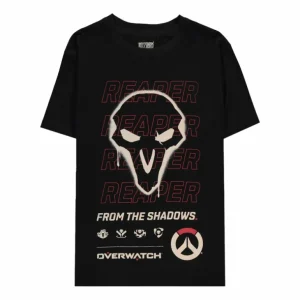 Difuzed Overwatch Reaper From The Shadows Black T-Shirt