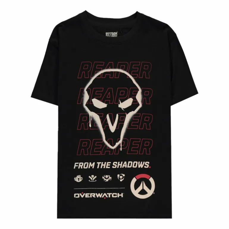 Difuzed Overwatch Reaper From The Shadows Black T-Shirt