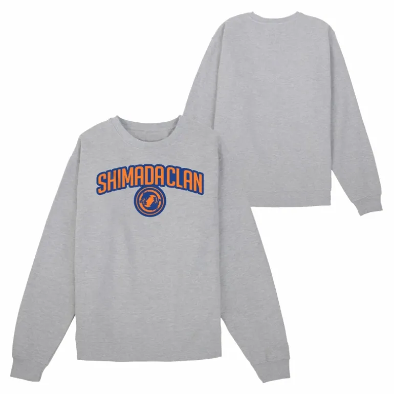 Outerstuff Overwatch Shimada Clan Grey Crewneck Sweatshirt