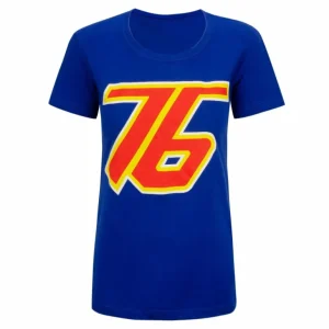 Women JINX Inc Overwatch Soldier: 76 Logo Women's Blue T-Shirt