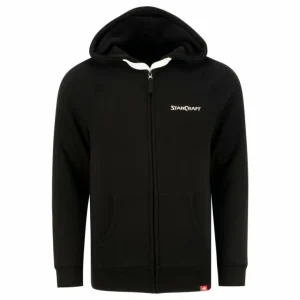 Sportiqe StarCraft Black Zip-Up Hoodie