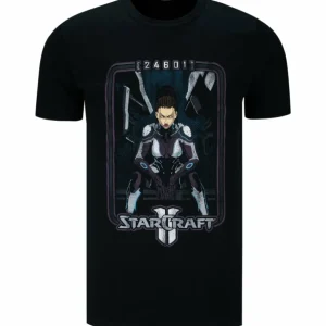 JINX Inc StarCraft Kerrigan Anniversary Black T-Shirt