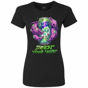 Women LGM StarCraft Zerg Rush Women's Black T-Shirt
