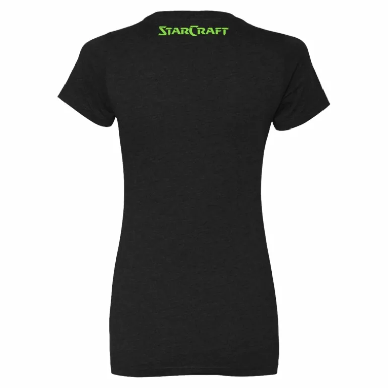Women LGM StarCraft Zerg Rush Women's Black T-Shirt