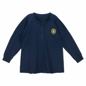 Women Fortune Fashion World of Warcraft Alliance Logo Women's Blue Long Sleeve T-Shirt