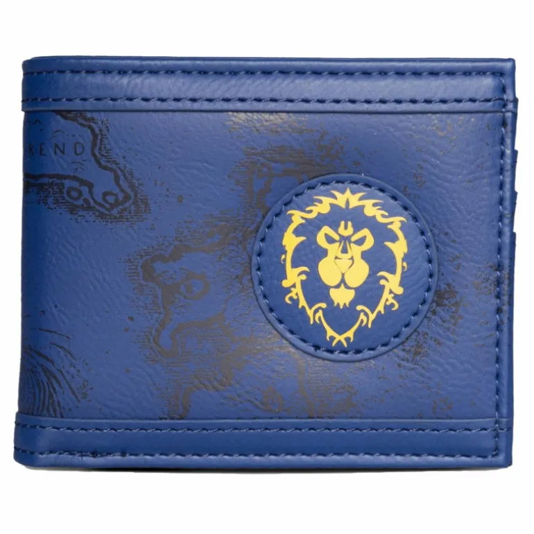 Difuzed World of Warcraft Alliance Map of Azeroth Bifold Wallet