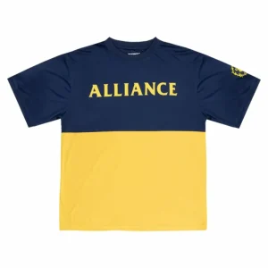 Fortune Fashion World of Warcraft Alliance Gold Colorblock T-Shirt