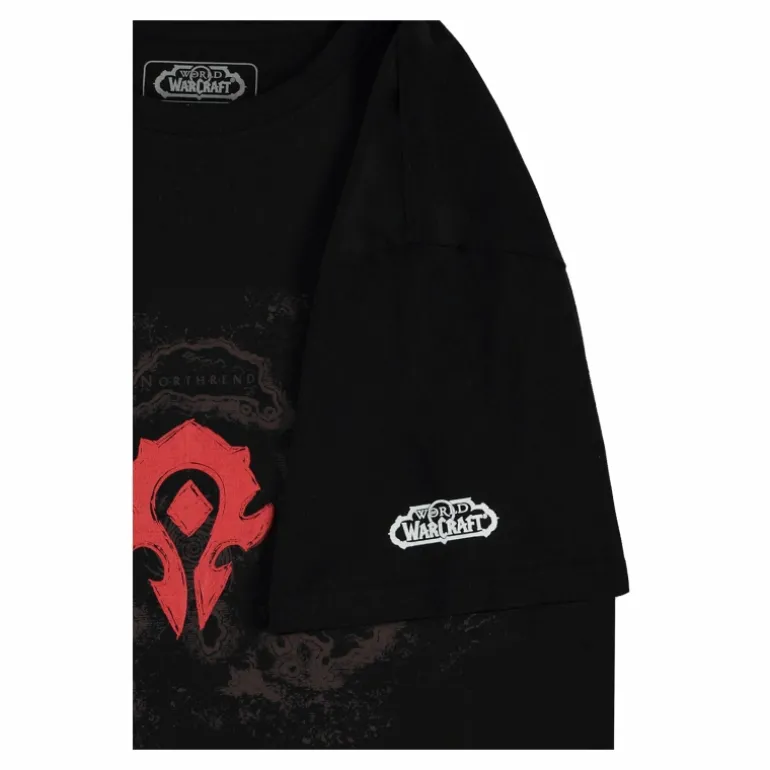Difuzed World of Warcraft Azeroth Horde Black T-Shirt