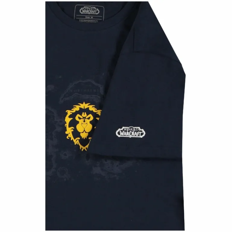 Difuzed World of Warcraft Azeroth Alliance Navy T-Shirt