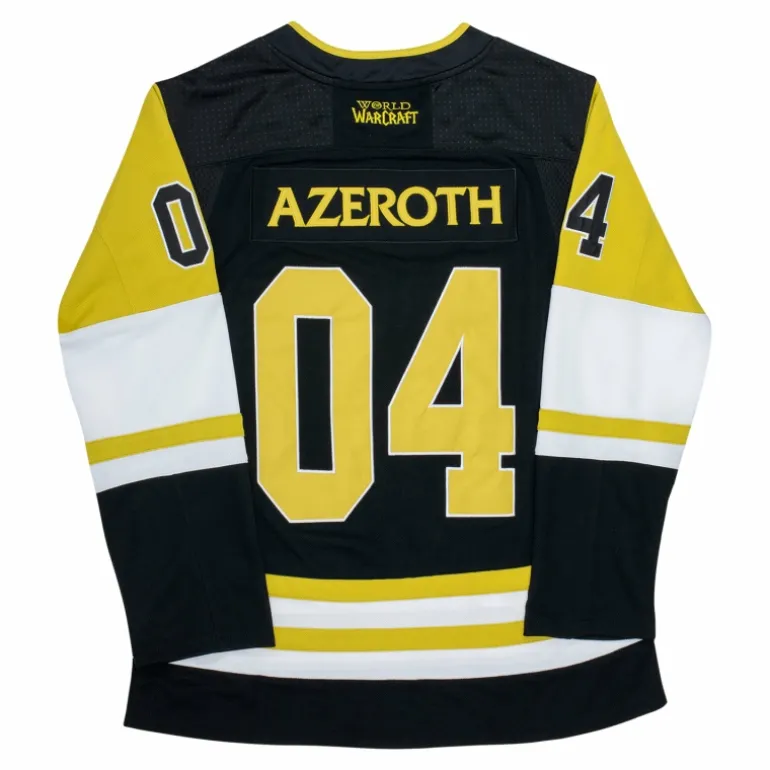 Thunderwear World of Warcraft Black Hockey Jersey