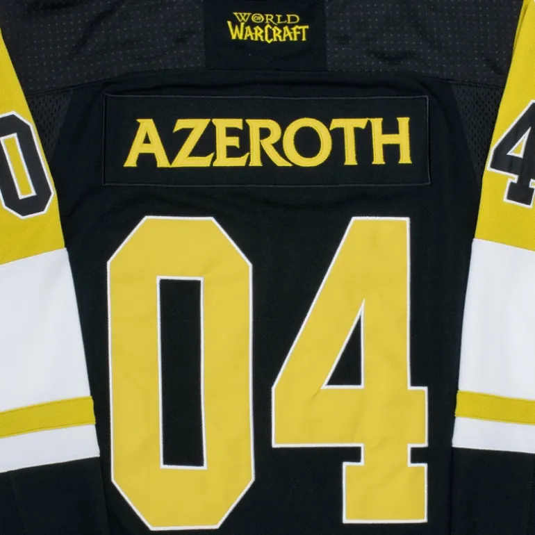 Thunderwear World of Warcraft Black Hockey Jersey