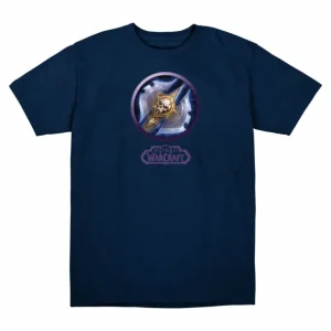 LGM World of Warcraft Death Knight Navy T-Shirt