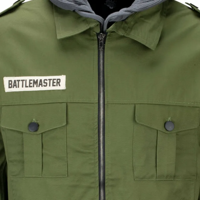 JINX Inc World of Warcraft Green Zip-Up Fatigue Jacket