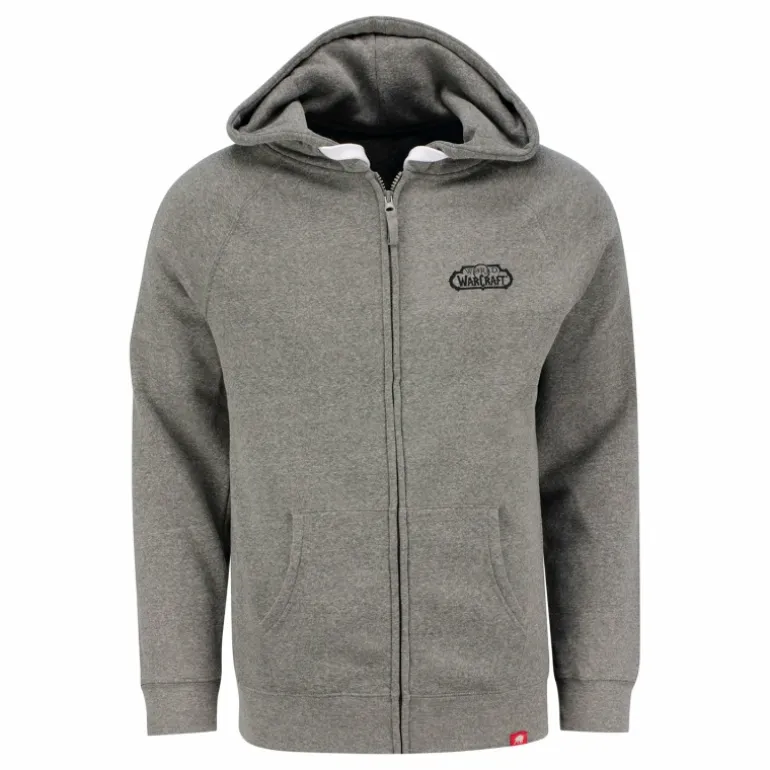 Sportiqe World of Warcraft Grey Zip-Up Hoodie