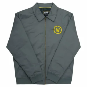 Thunderwear World of Warcraft Grey Zip-Up Work Jacket