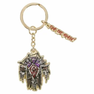 Blizzard Gear Store World of Warcraft Horde Crest Keychain